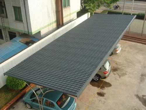 蓋車棚使用什么瓦比較好？為什么推薦使用合成樹脂瓦